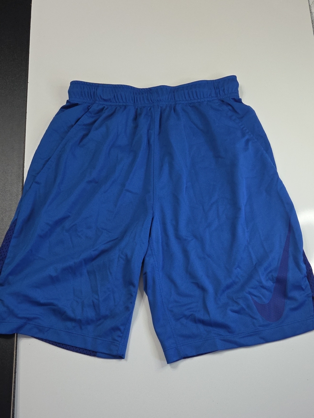 Lot Of 2 Nike- NWT Black Sweat Shorts And Dri-fit Blue Athletic Shorts - Picture 6 of 16